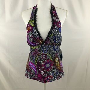 Mazu Swim Top Tankini Colorful